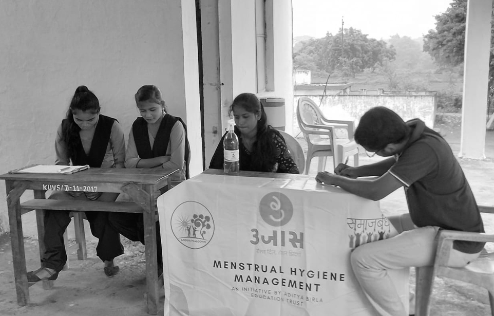 ujaas, awareness about menstruation, menstrual health education, menstrual health and hygiene in india, menstrual health in india, menstrual health hygiene, ujaas menstrual health, aditya birla education trust ujaas